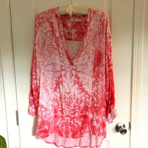 MIKOH TIE-DYE COVER UP TUNIC